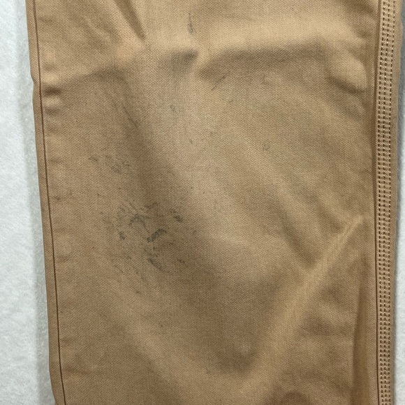 Distressed Mountain Khakis 36W 34L Slim Tailored British Khaki Performance Pants - Picture 7 of 15